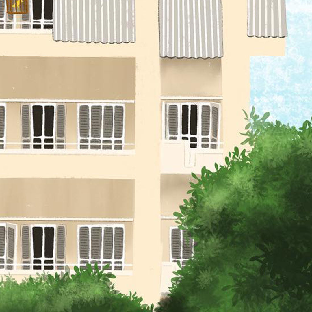 Custom Home Digital Illustration – Personalized Artwork from your Home Photo