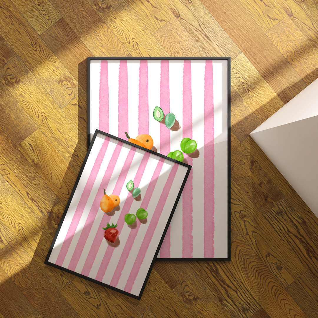 Spring Fruits - Print Art