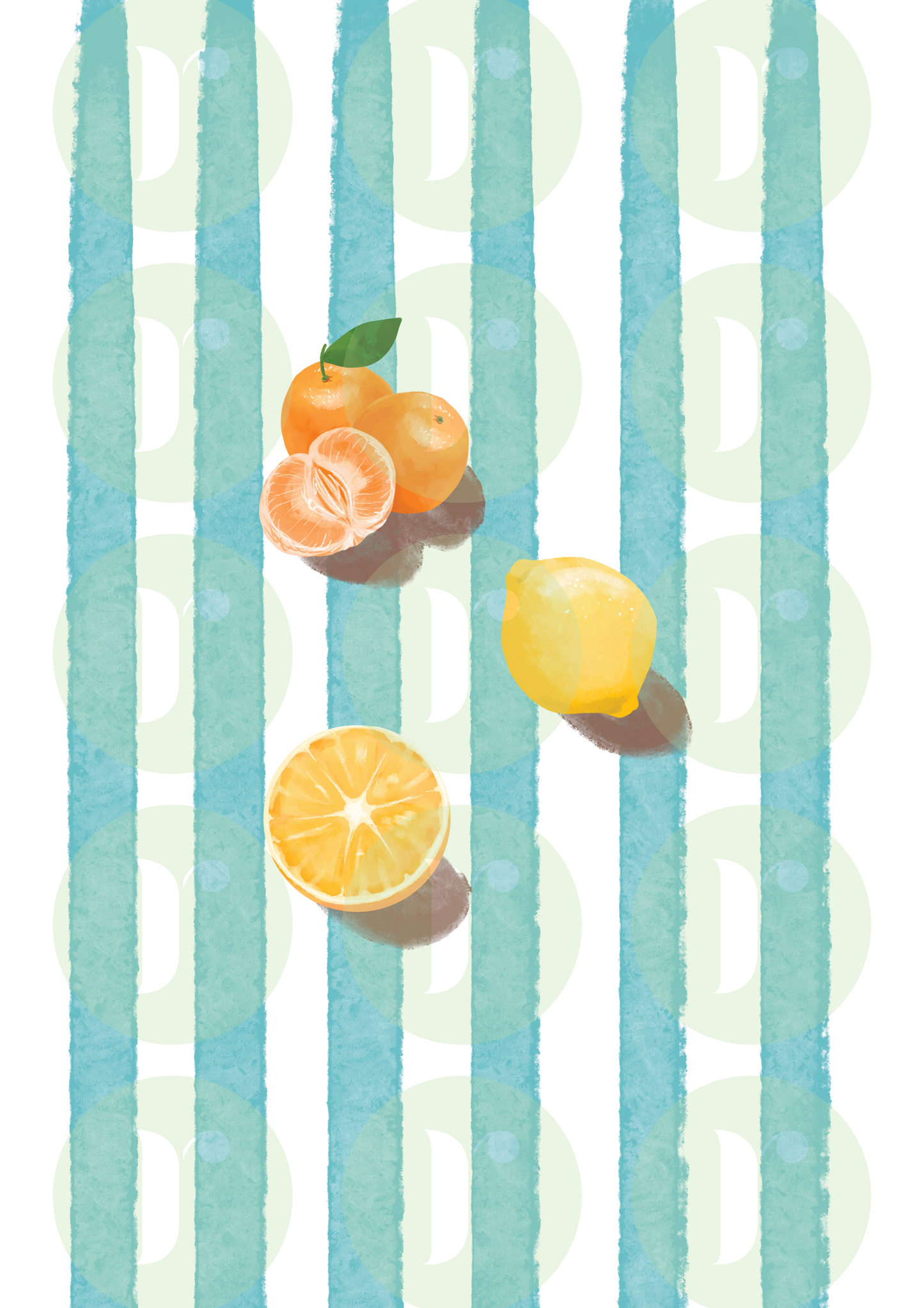 Winter Fruits - Print Art