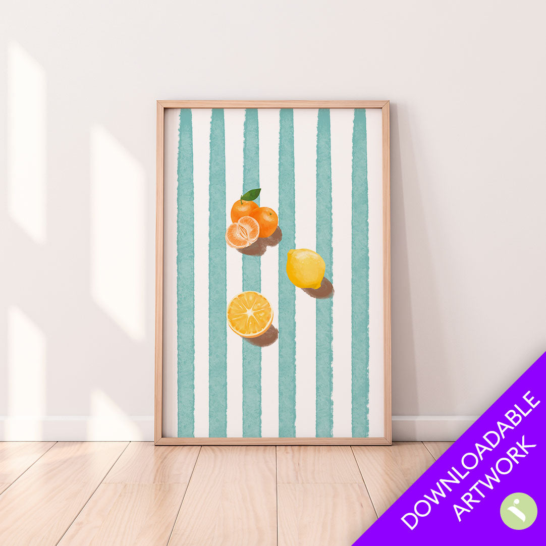 Winter Fruits - Print Art