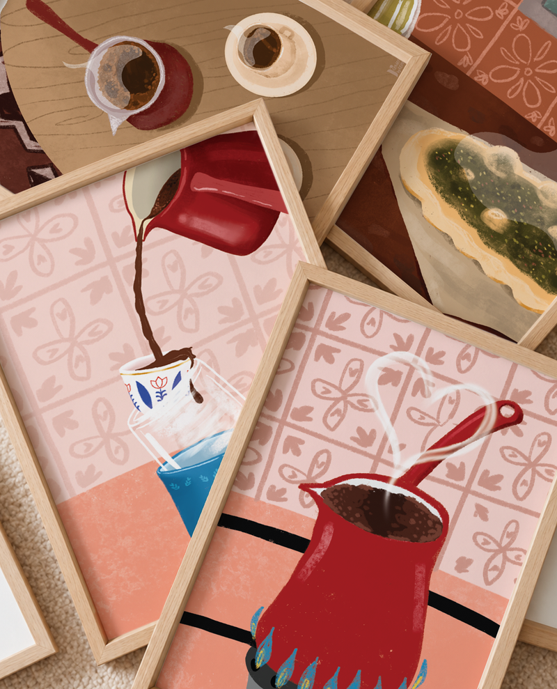 Lebanese art print