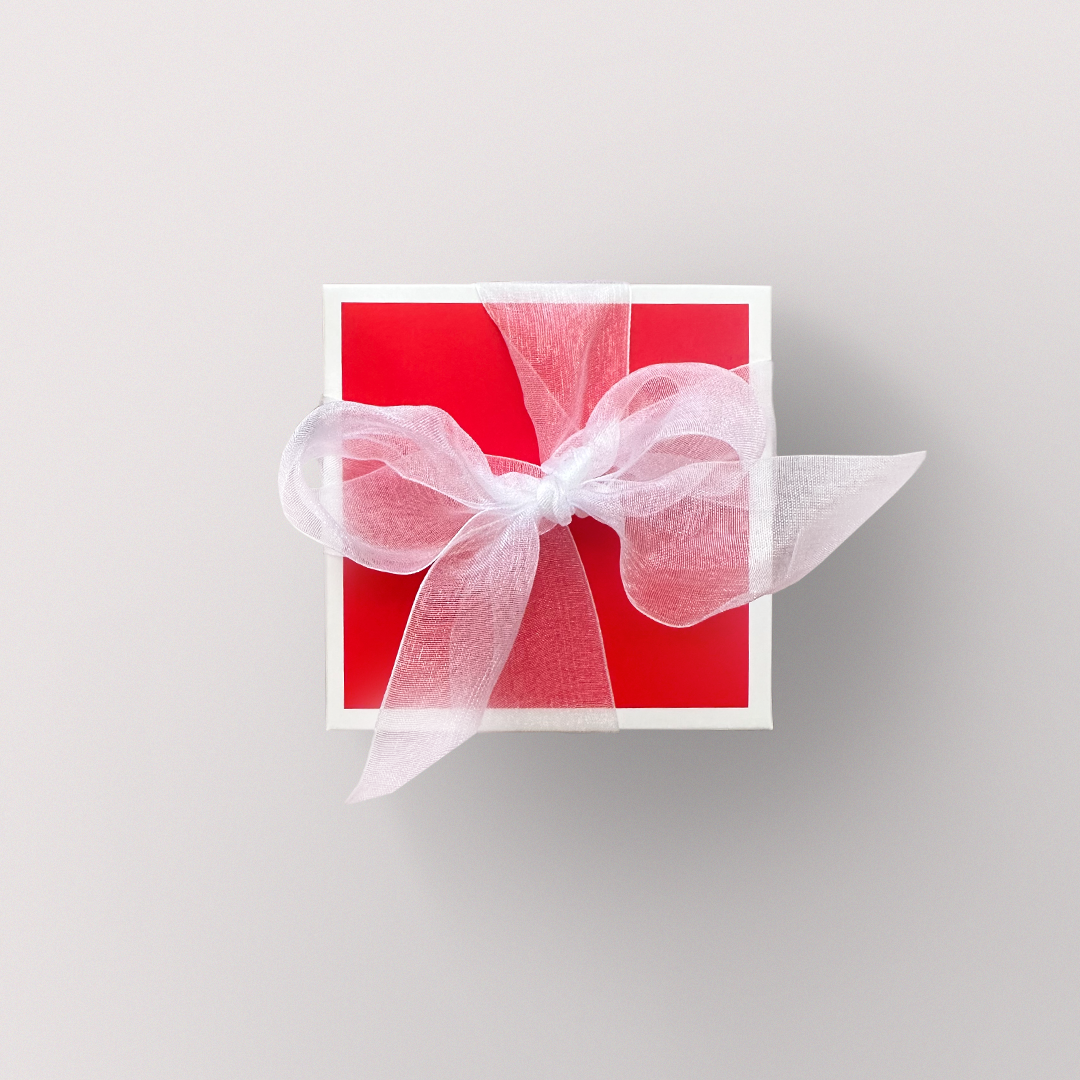 Red Box with Ribbon