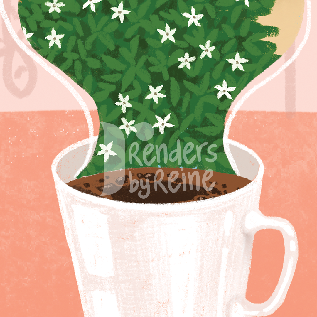 Coffee Smells Like Home Poster - Print Art