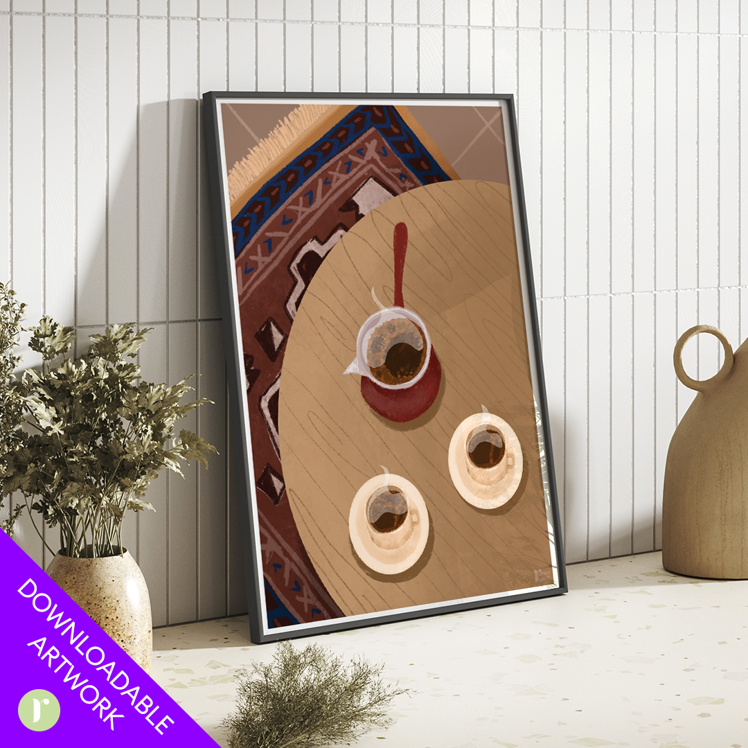 Coffee for Two - Print Art