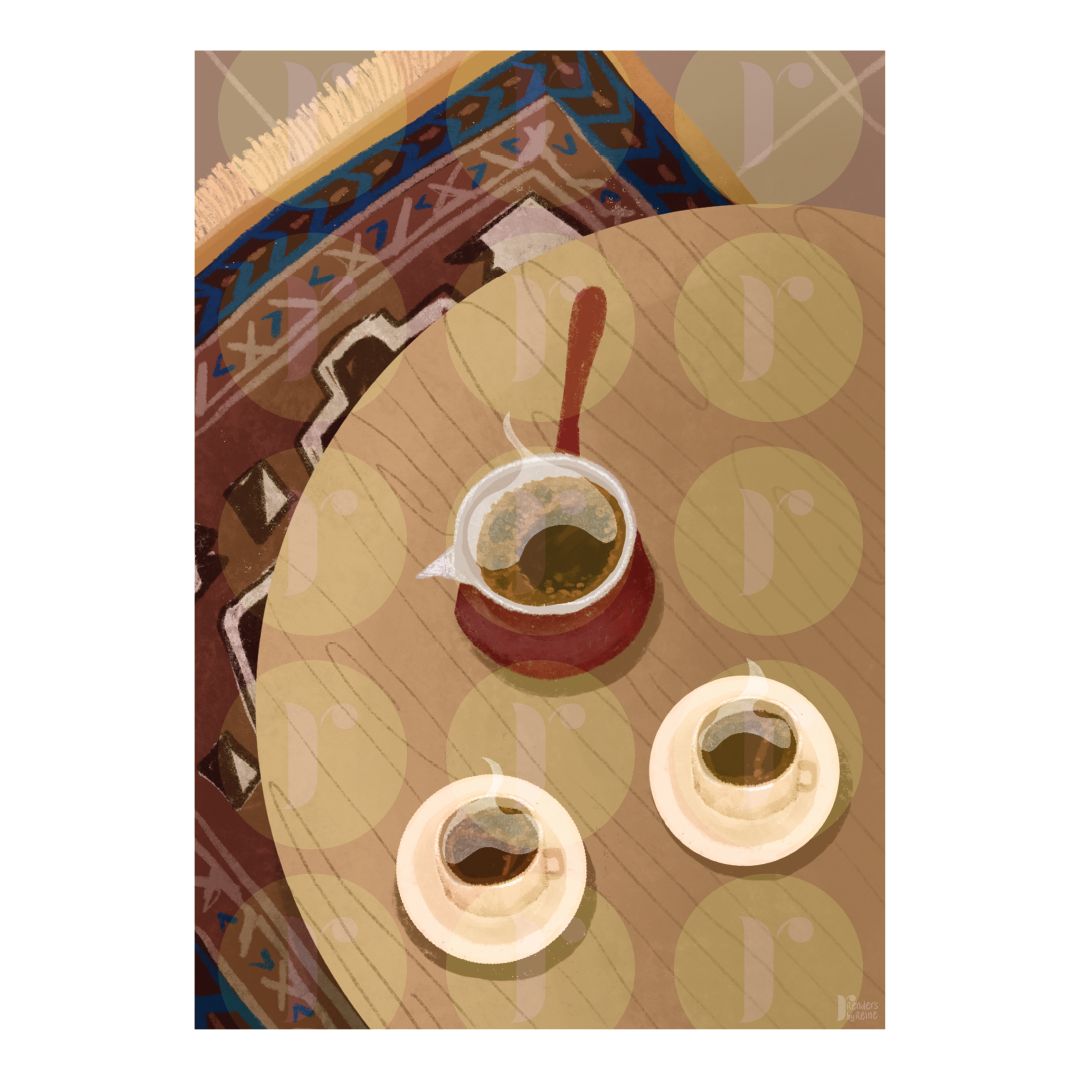 Coffee for Two - Print Art