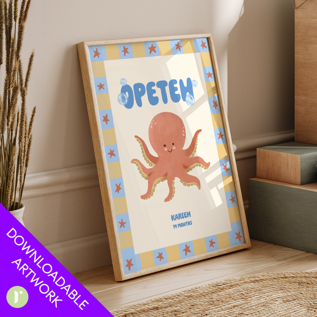 Custom Kids Mispronunciation Poster | Arabic, English or French Digital Artwork