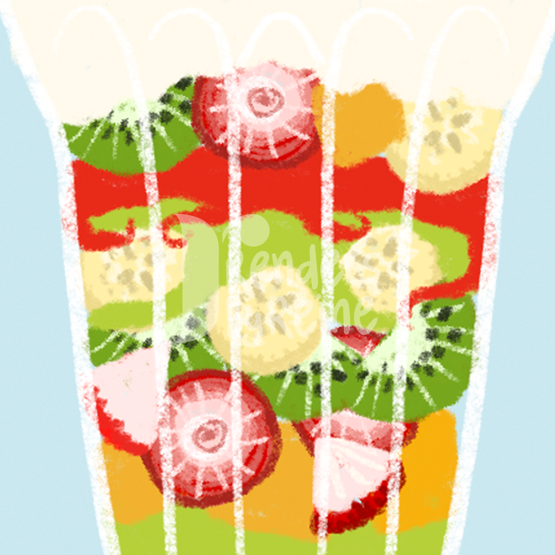 Lebanese Fruit Cocktail - Print Art