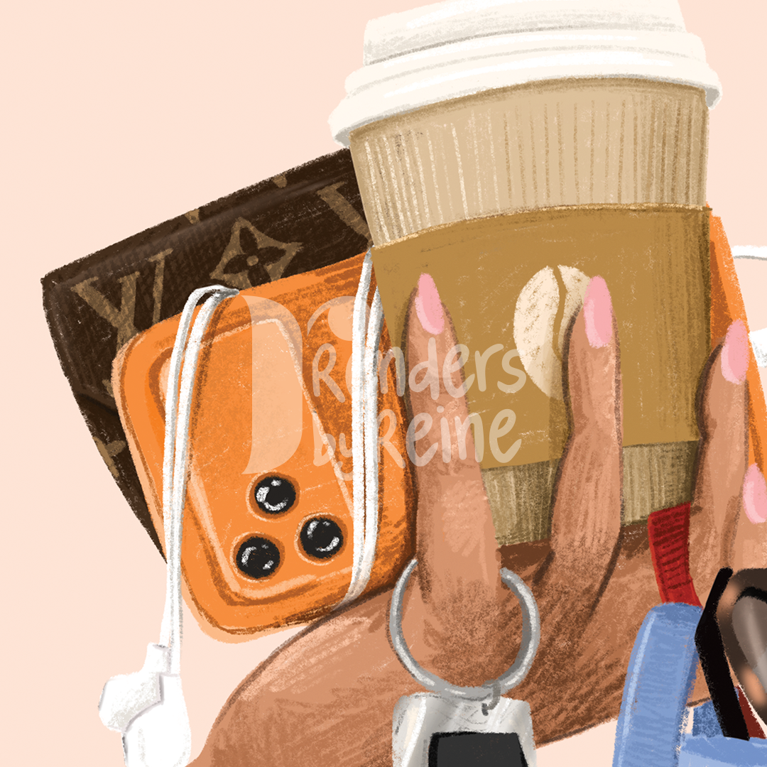 School Mom Grip - Print Art