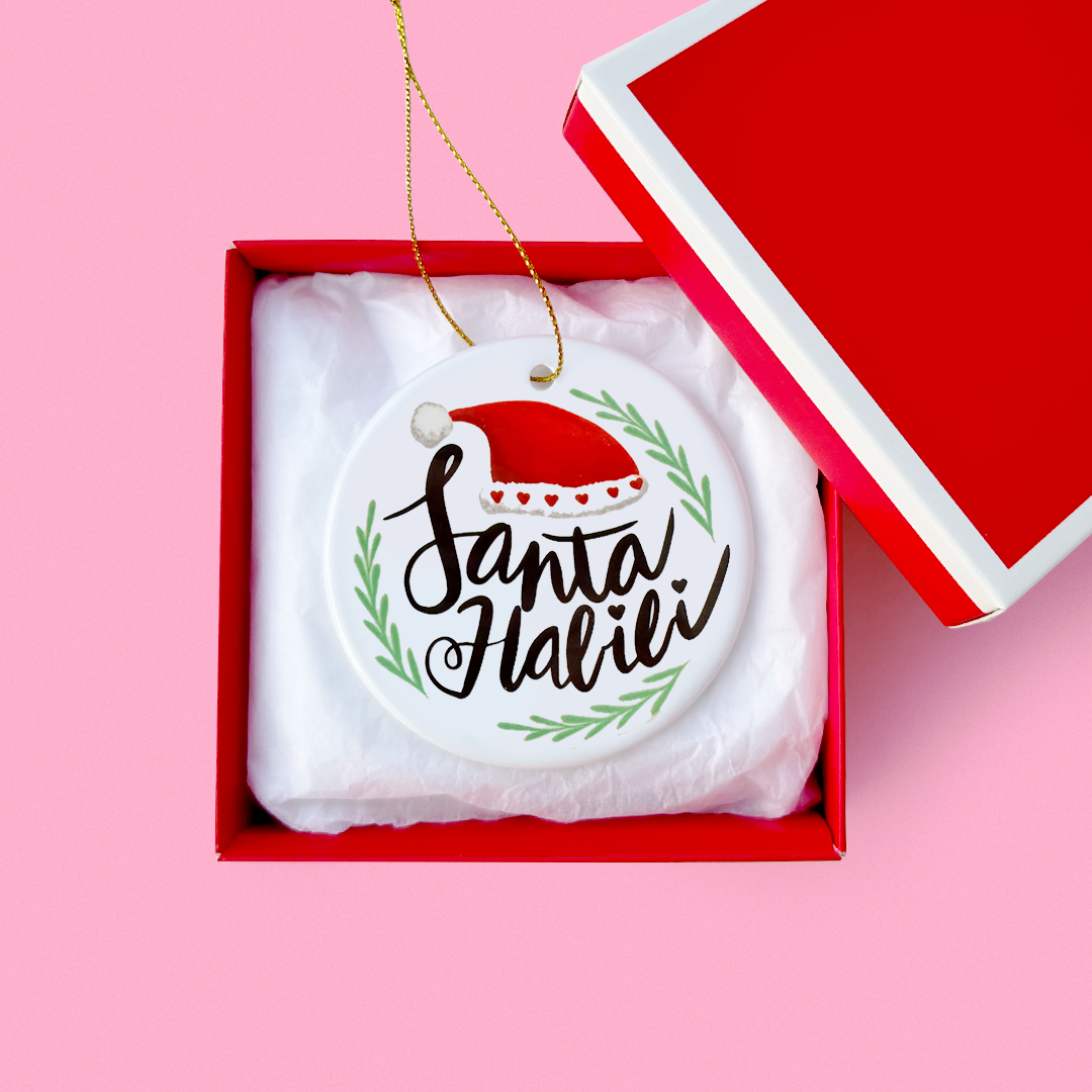 Santa Habibi Ornament